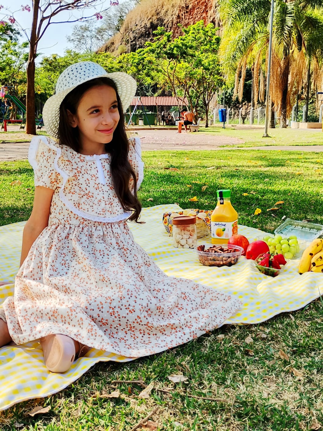Vestido Flor de Algodão