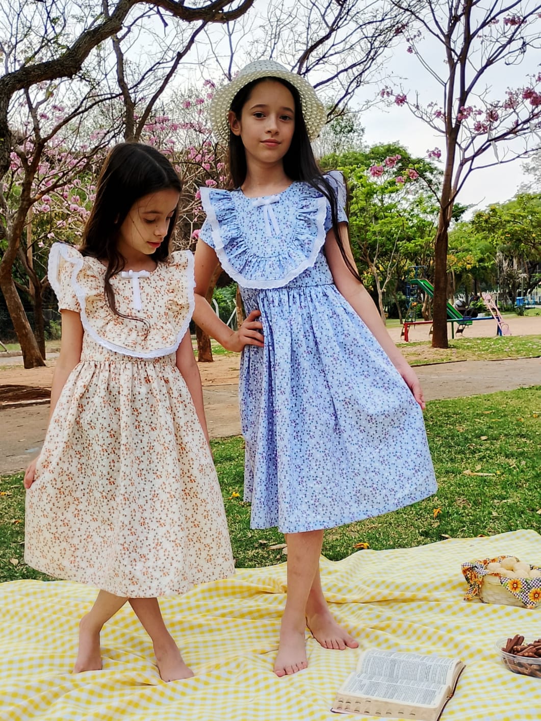 Vestido Flor de Algodão