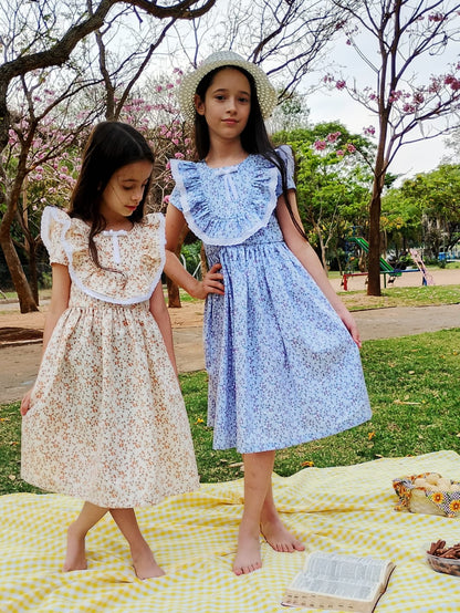 Vestido Flor de Algodão